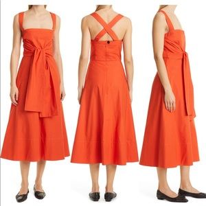 Proenza Schouler Orange Dress